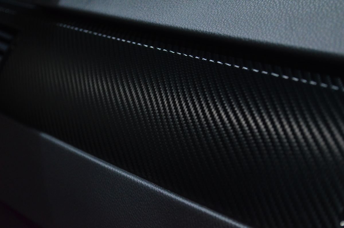 4D textured carbon fiber vinyl film