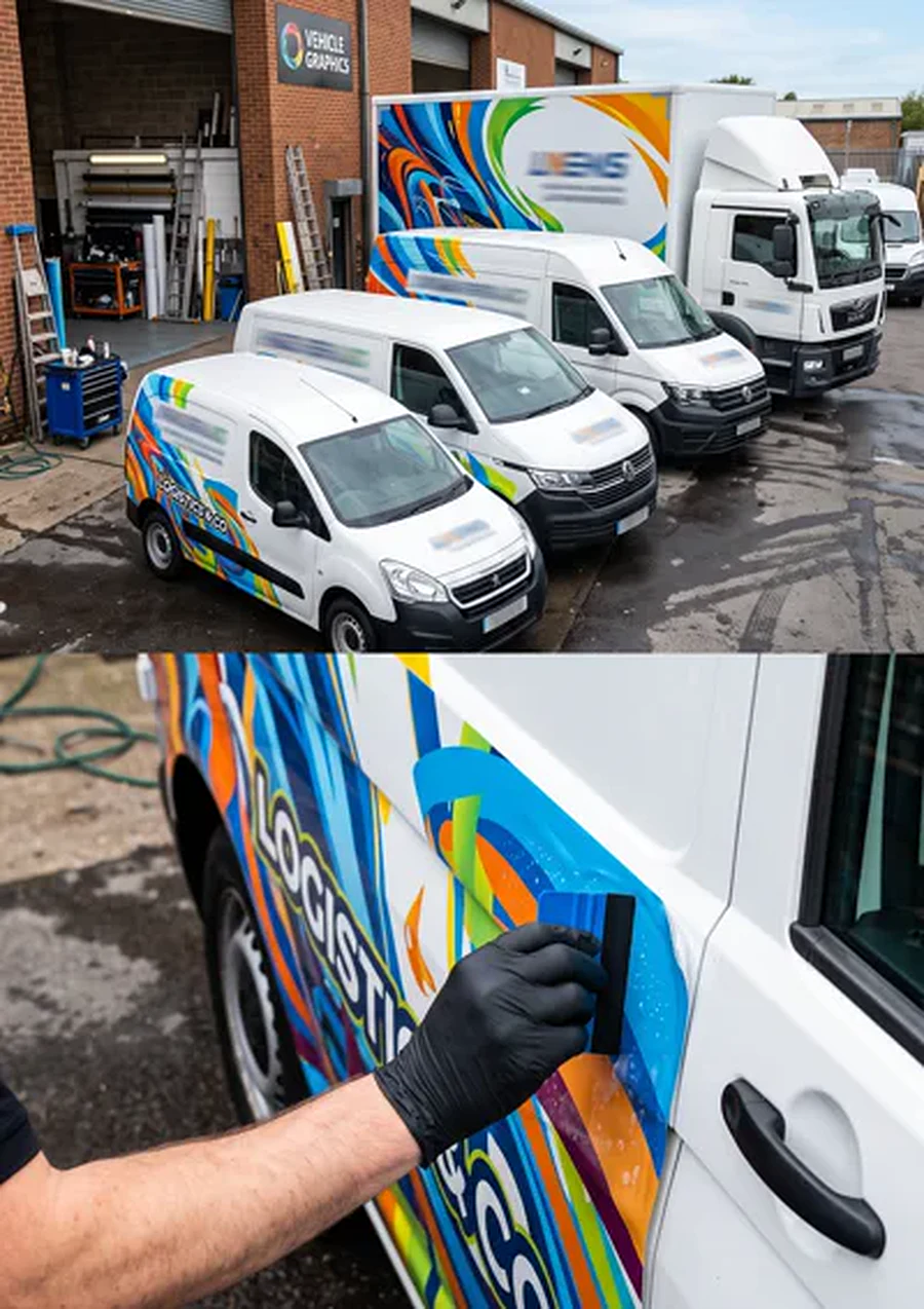 Commercial van wrap in Klang