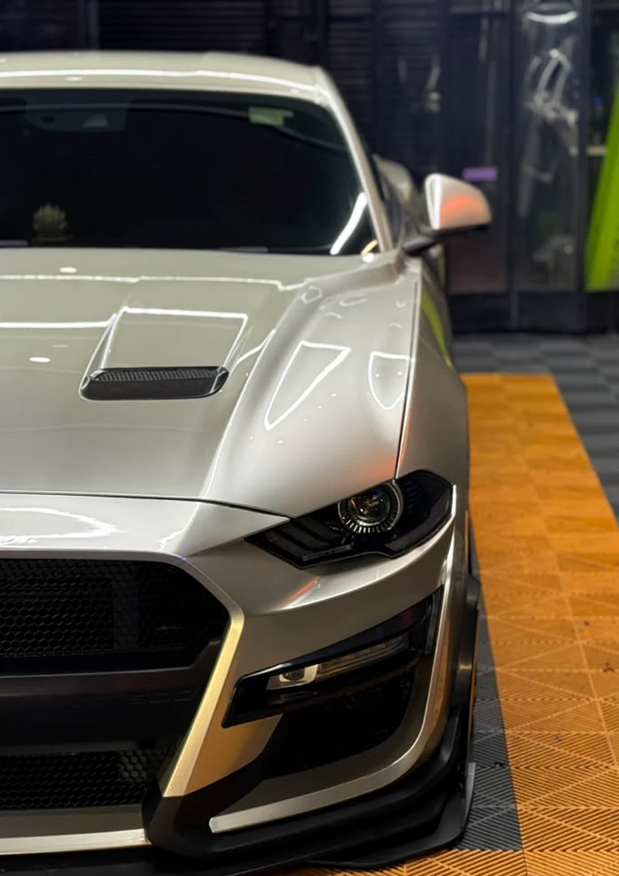 Detailed and polished Ford Mustang by Z-Sticker