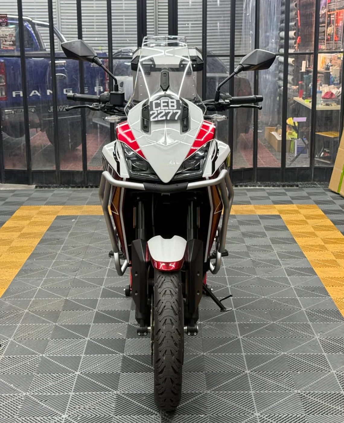 Adventure motorcycle wrap by Z-Sticker