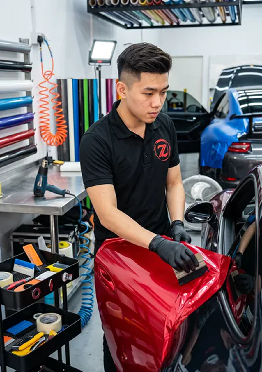 Gloss car wrap in Malaysia