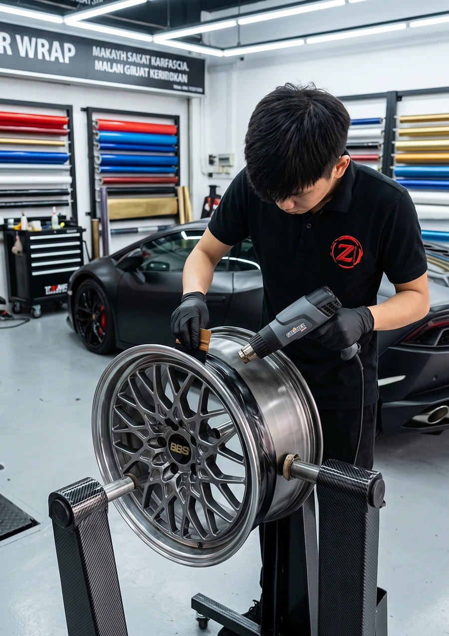 Can You Rim Wrap a Wheel With Curb Rash?